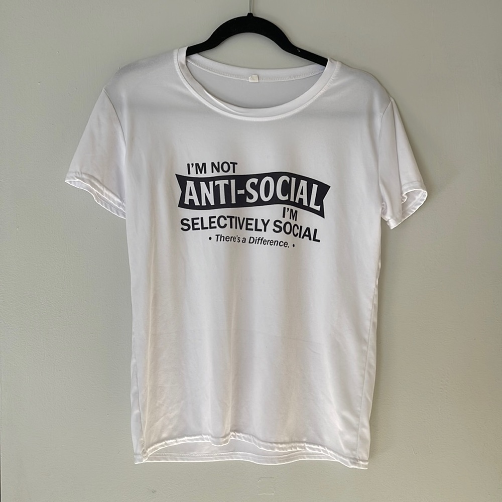 Anti-social t-shirt